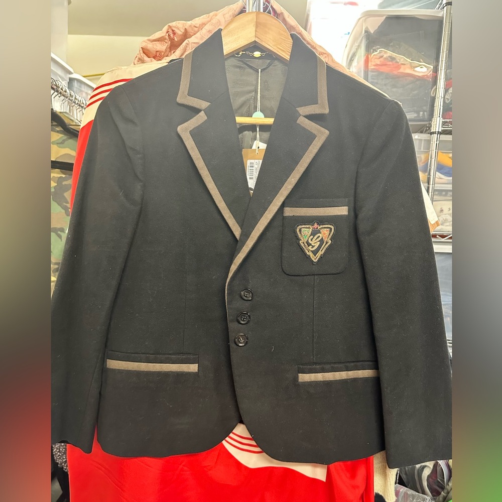 Gucci 3/4 sleeve blazer 46